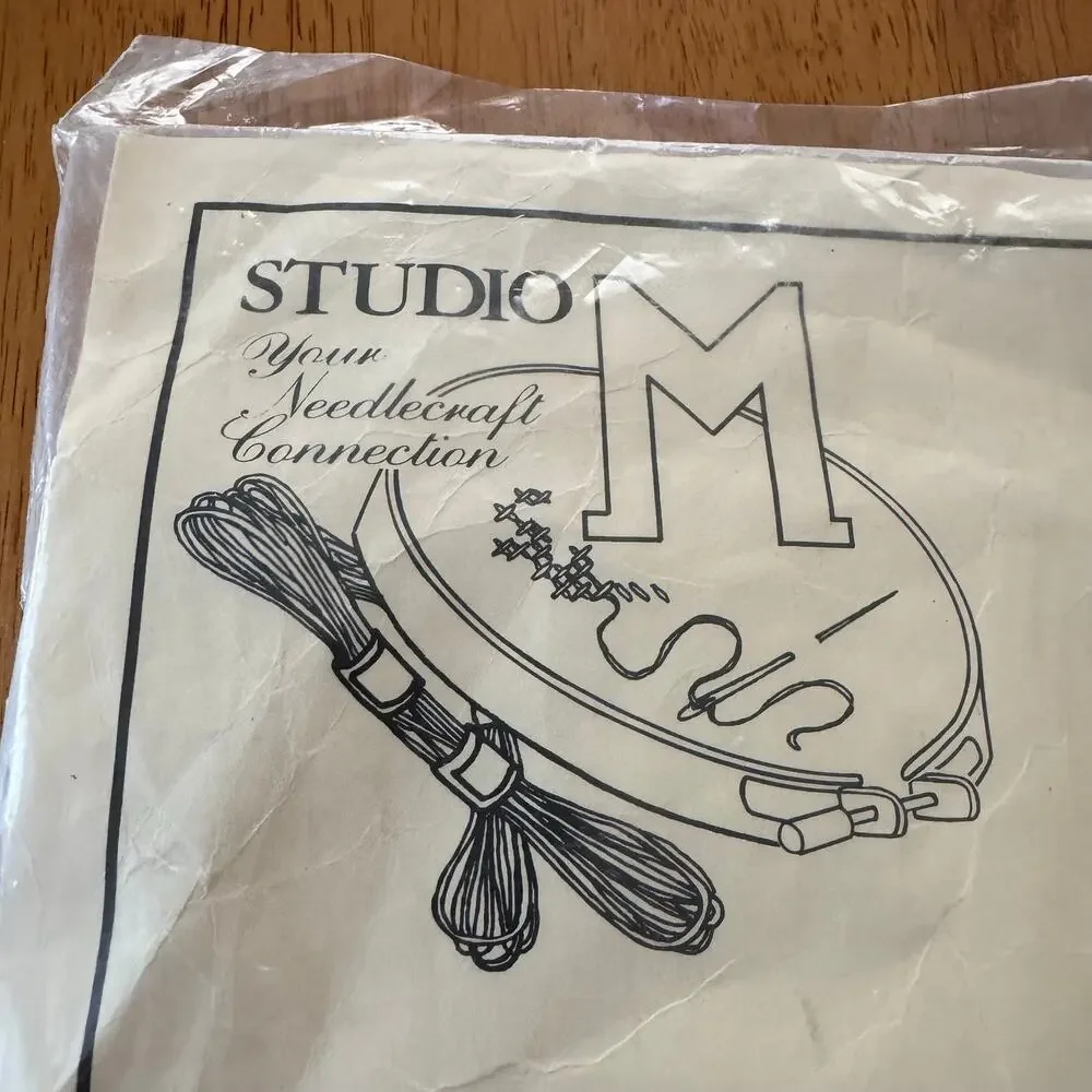 Studio M Golf Hat Cross Stitch Kit 13535 Happiness is a Hole in One Golfer Gift